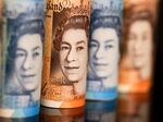 The image of Queen Elizabeth II on British 10 and five pound banknotes