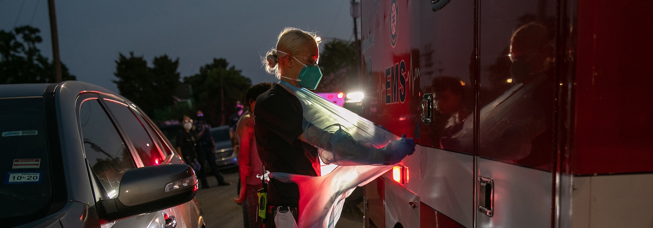 Houston Fire EMS Faces Continued Surge Of Coronavirus Cases