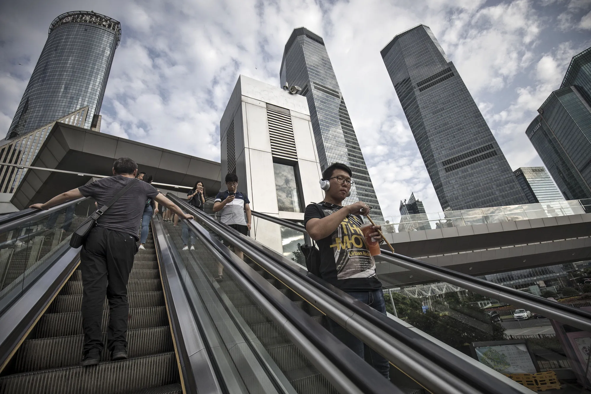 General Views of Pudong as PBOC Cash Withdrawals Seen Denting Sentiment