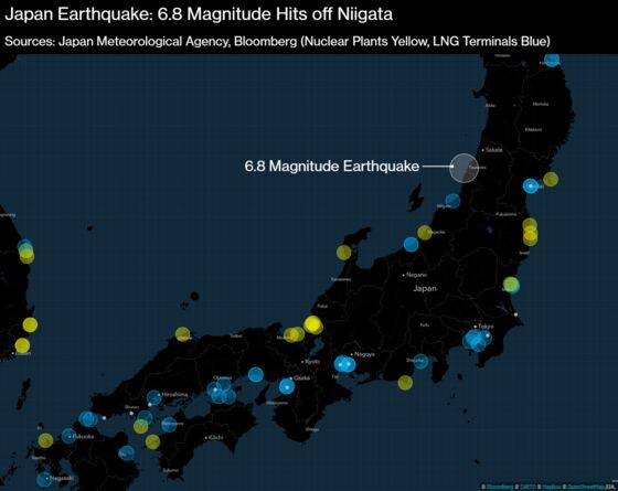 Magnitude 6.8 Quake Hits Off Japan, Tsunami Advisory Issued