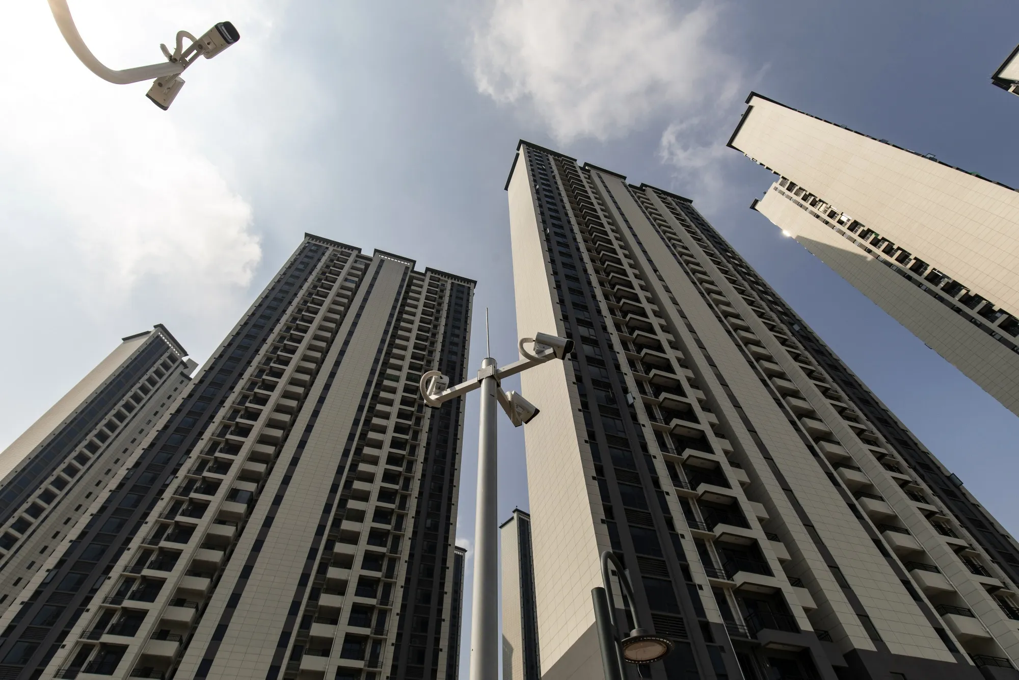 A residential housing development in Guangdong province, China.