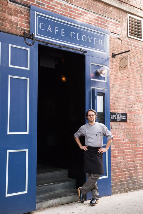 David Standridge is the chef at Cafe Clover.