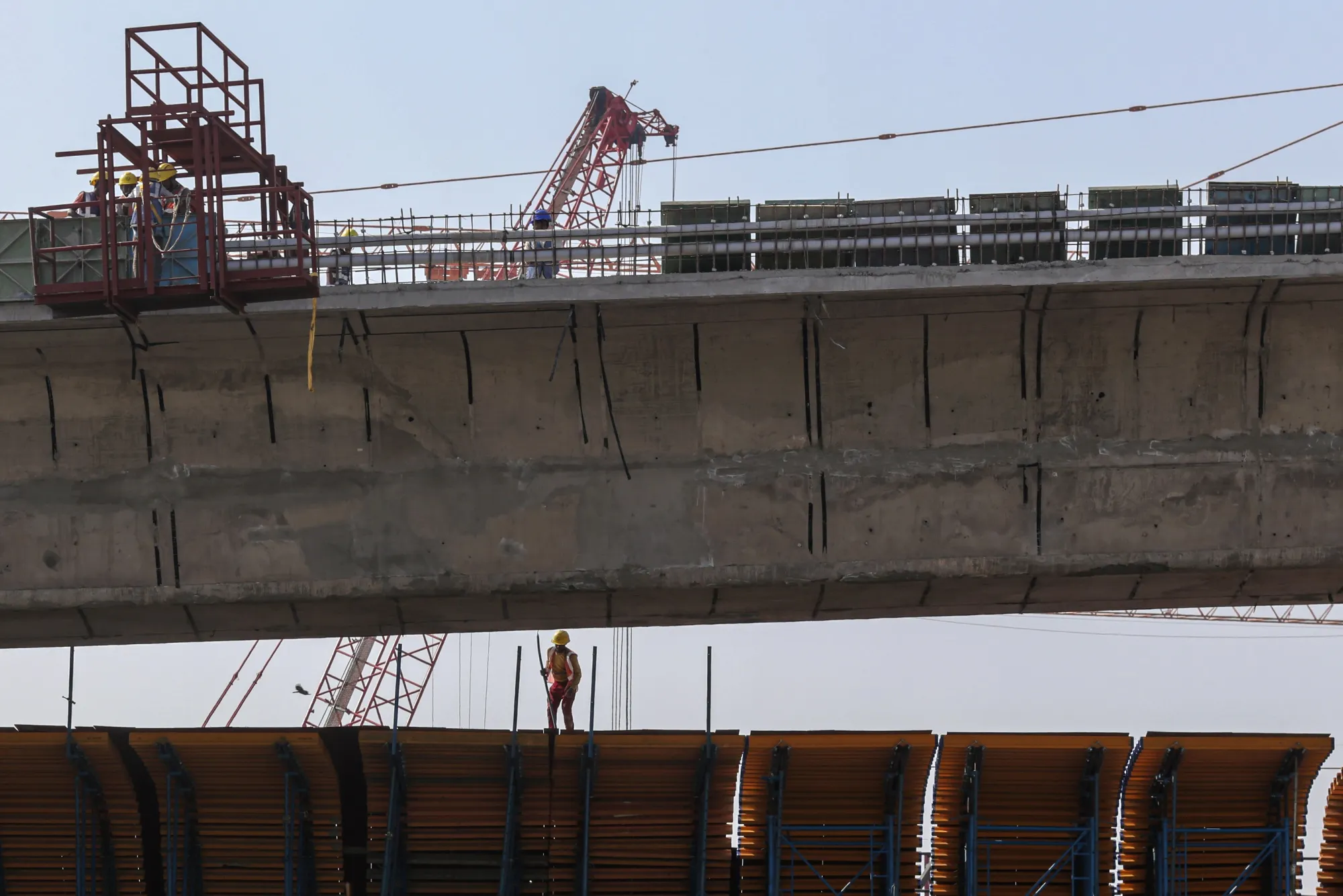 With a road, airport, tunnel, metro or power facility under construction almost everywhere in India, the nation-building push is luring investors to the sector.&nbsp;