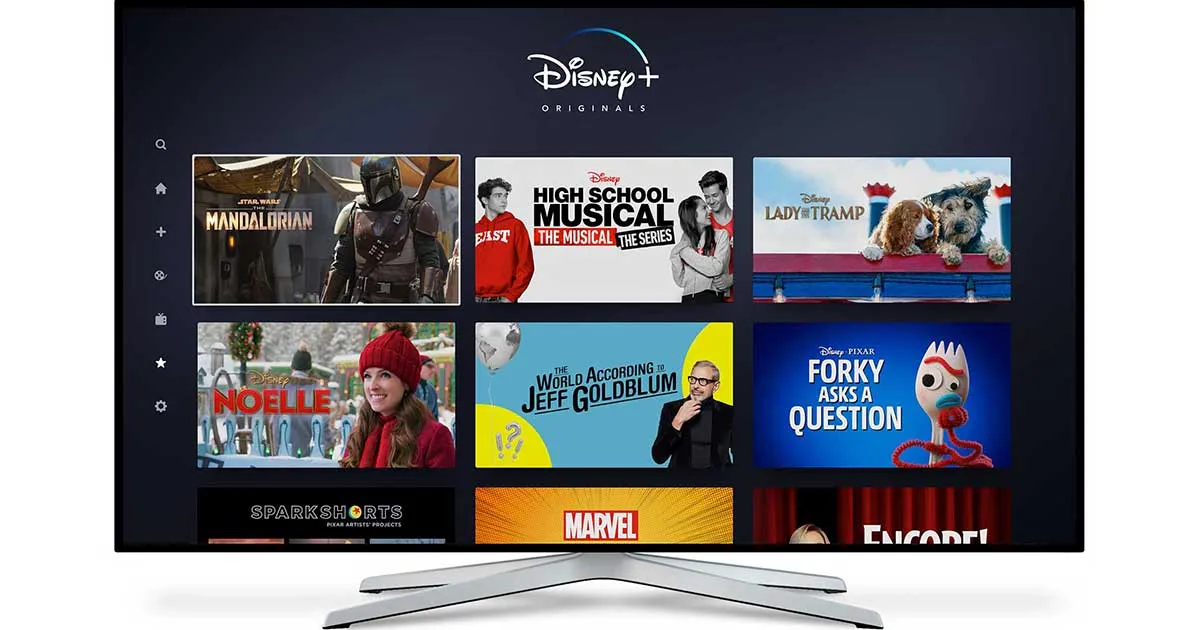 Disney+, a paid streaming service.