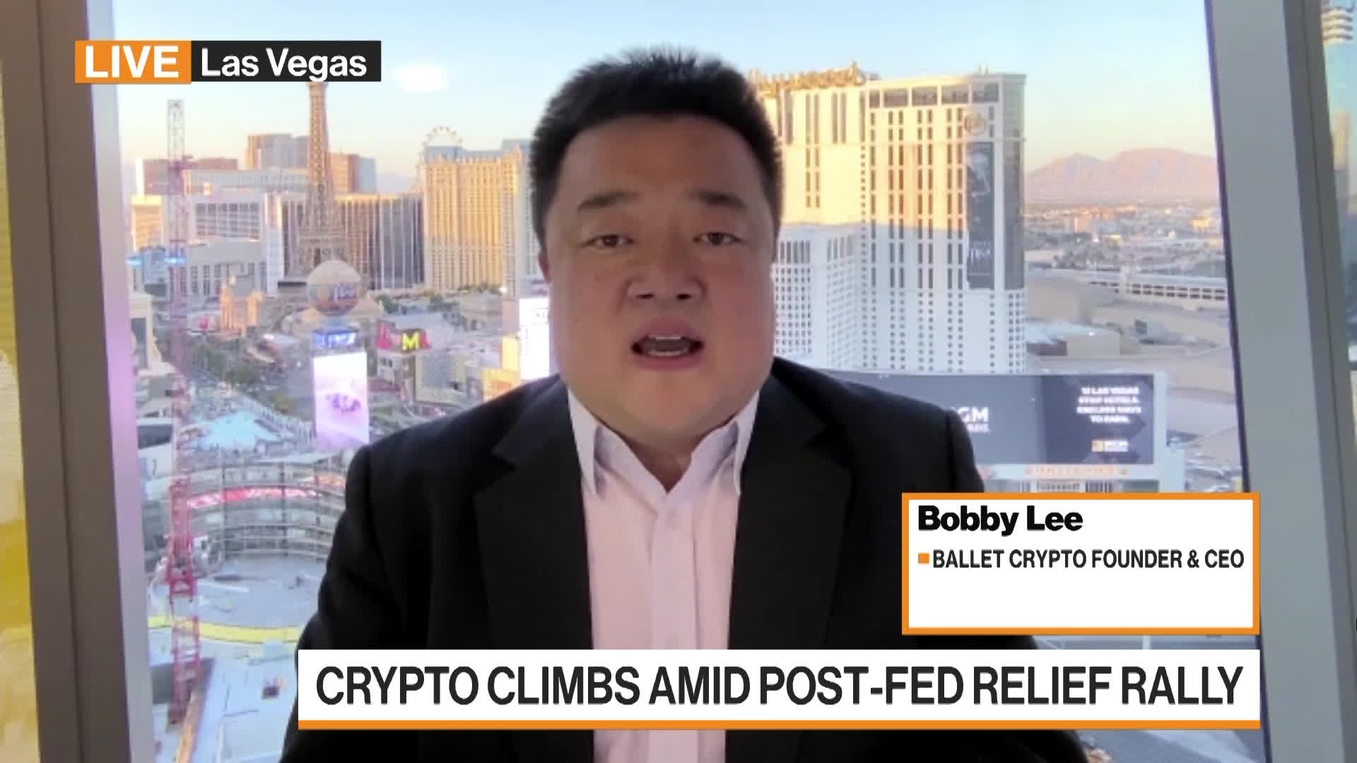 Watch Bobby Lee on Crypto Market Meltdown - Bloomberg