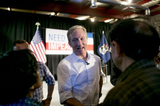 Steyer Campaigns for Trump’s Impeachment While Other Democrats Stay Away