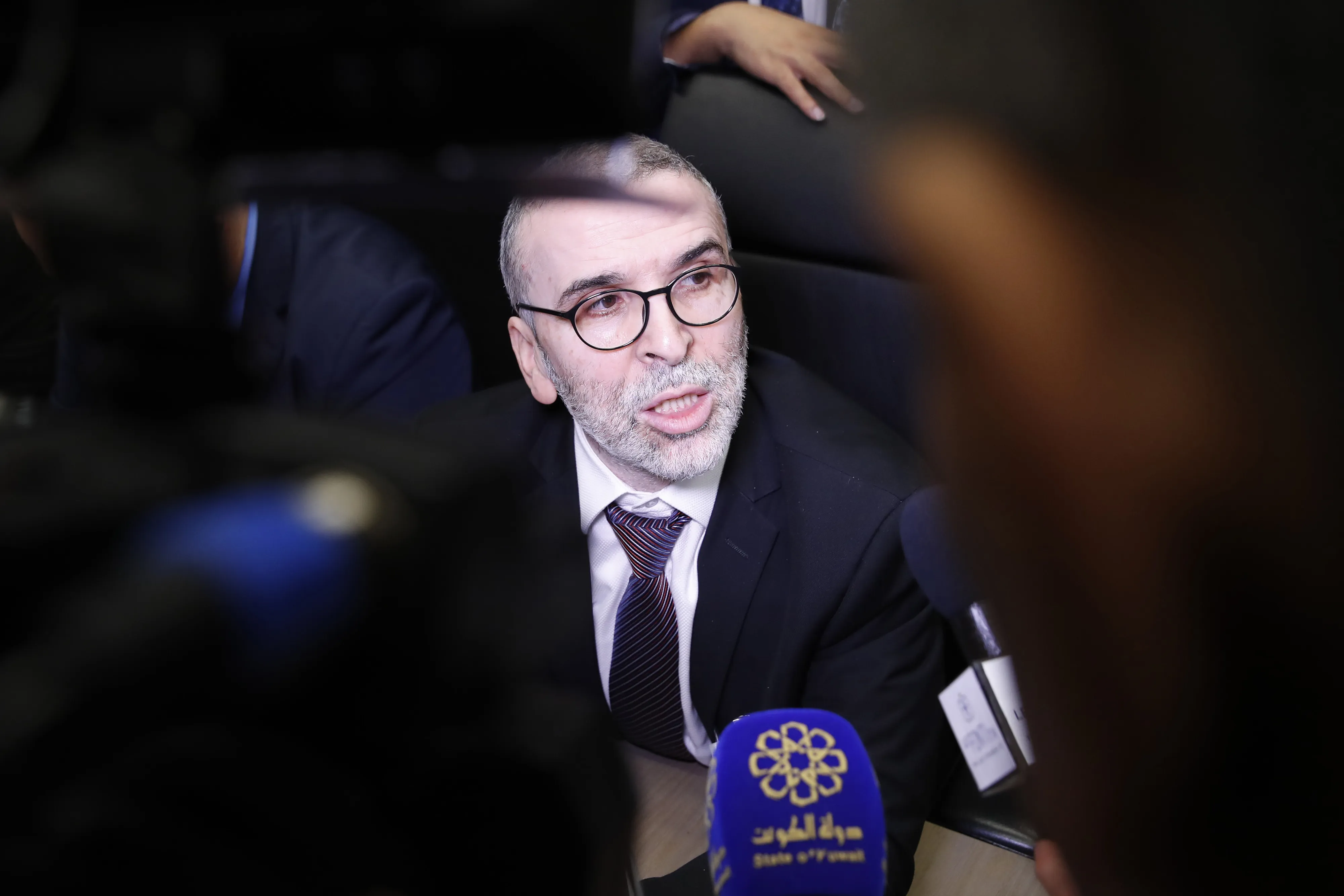 Mustafa Sanalla ahead of the OPEC meeting in Vienna on July 1, 2019.