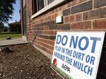 In East Chicago, Indiana, where lead levels in the soil are high, the EPA warns against contact with the dirt.