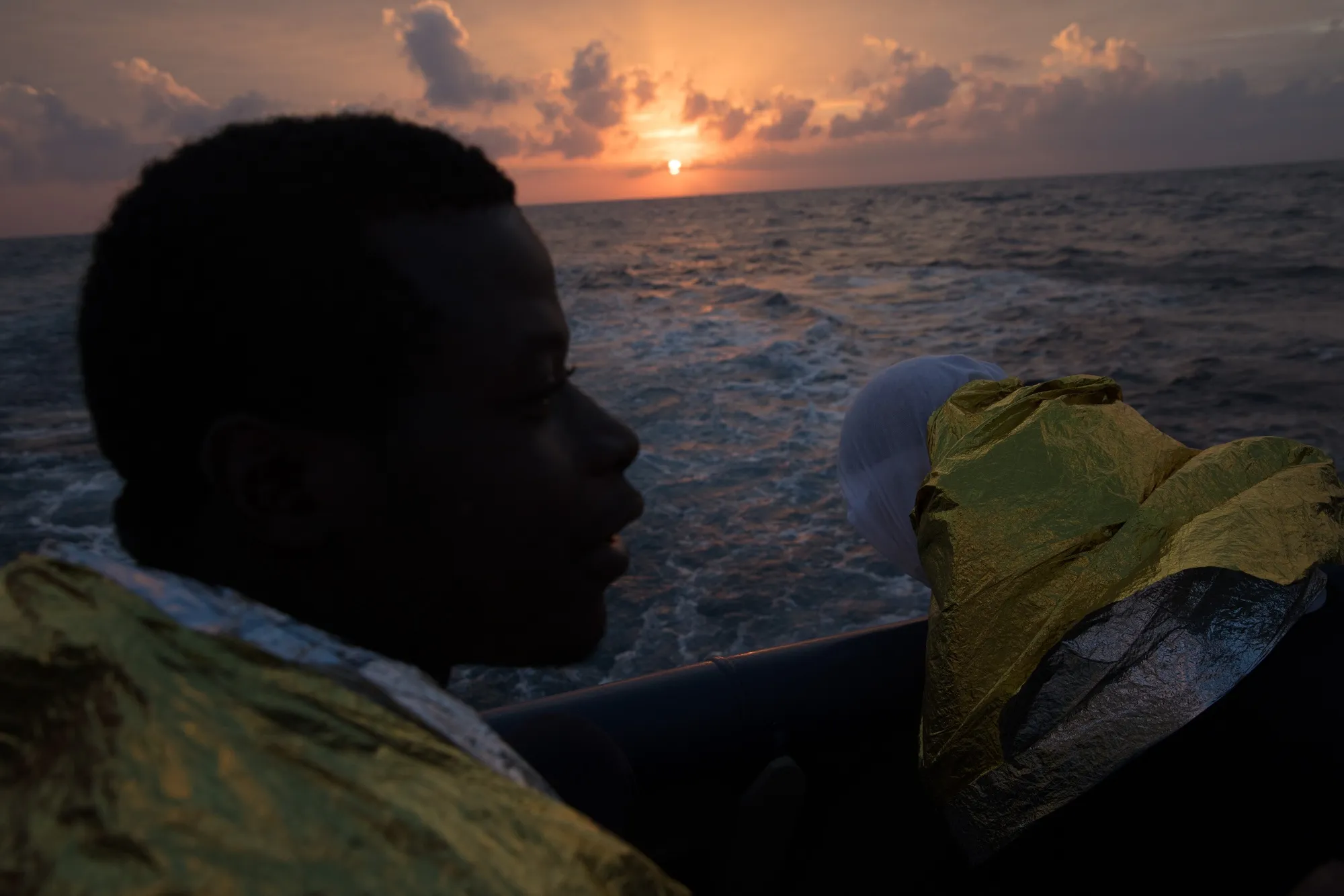 Fleeing despair, hoping for Europe.