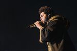 The Weeknd performs in Melbourne in 2024. Photographer: Naomi Rahim/Getty Images