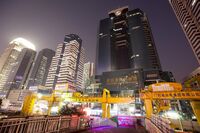 The Shenzhen Stock Exchange building in the Luohu district of Shenzhen, Guangdong province, China. 