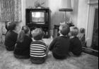 Children Watching TV