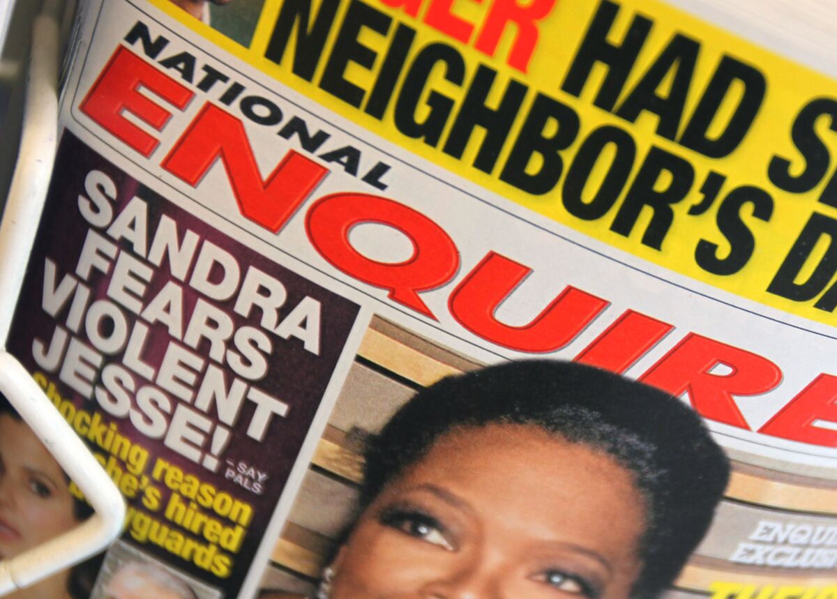 AP: National Enquirer Had Safe With Damaging Trump Stories - Bloomberg