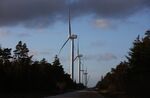 Wind Turbines in Osterild, Denmark.
