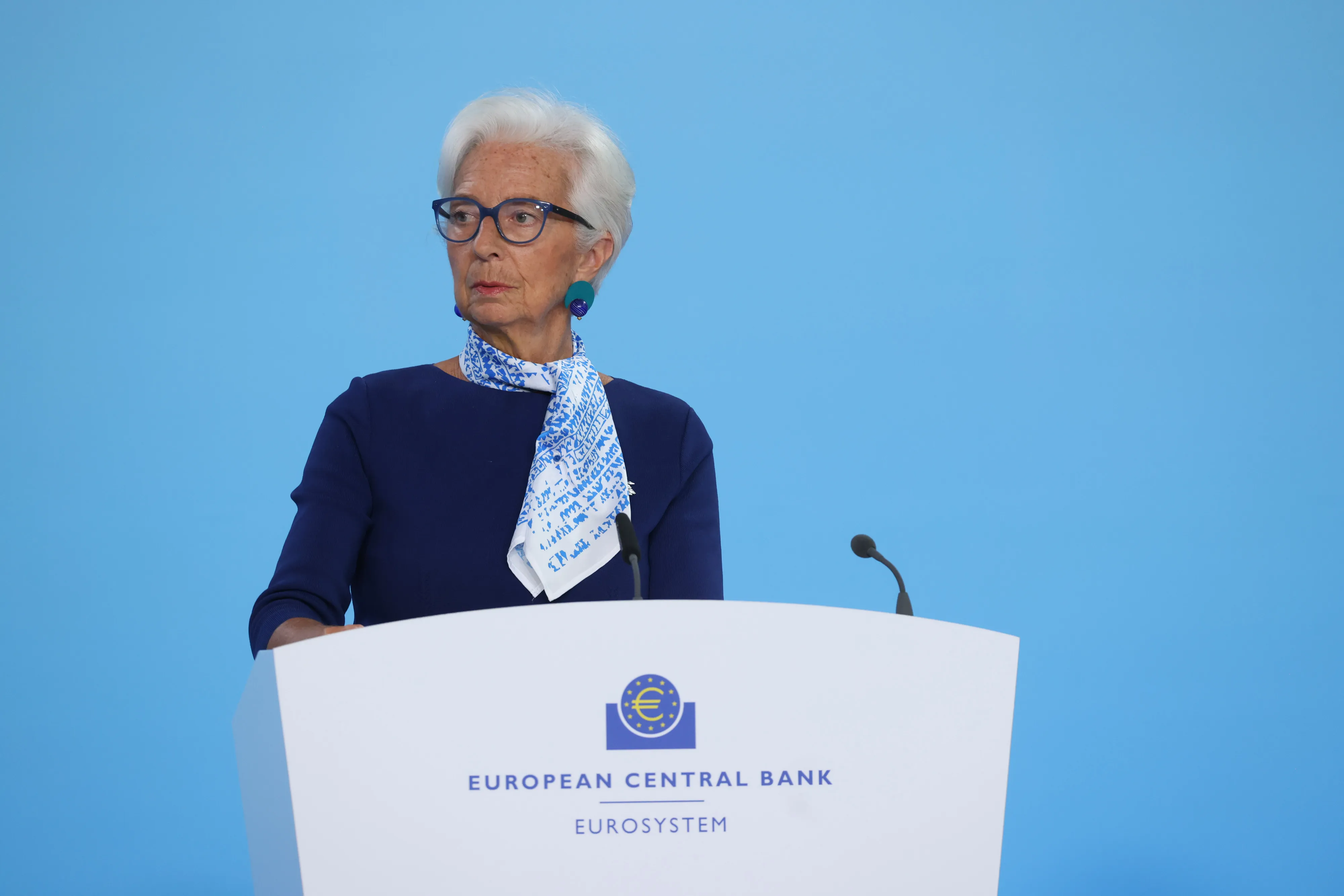 President of the ECB&nbsp;Christine Lagarde