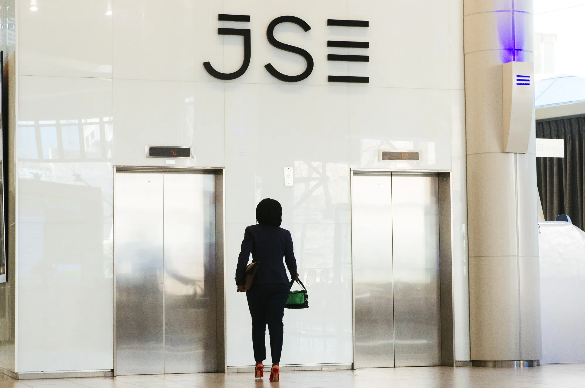 The Johannesburg Stock Exchange.