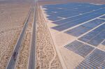 A solar farm near Mojave, California.&nbsp;