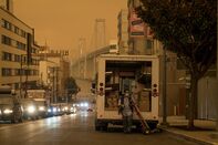 California Awakens To Smoky Skies From Raging Fires