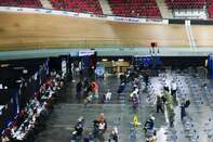 Covid-19 Vaccinations at France's National Velodrome 