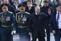 Russian President Vladimir Putin Attends 77th Victory Day With Parade On Red Square