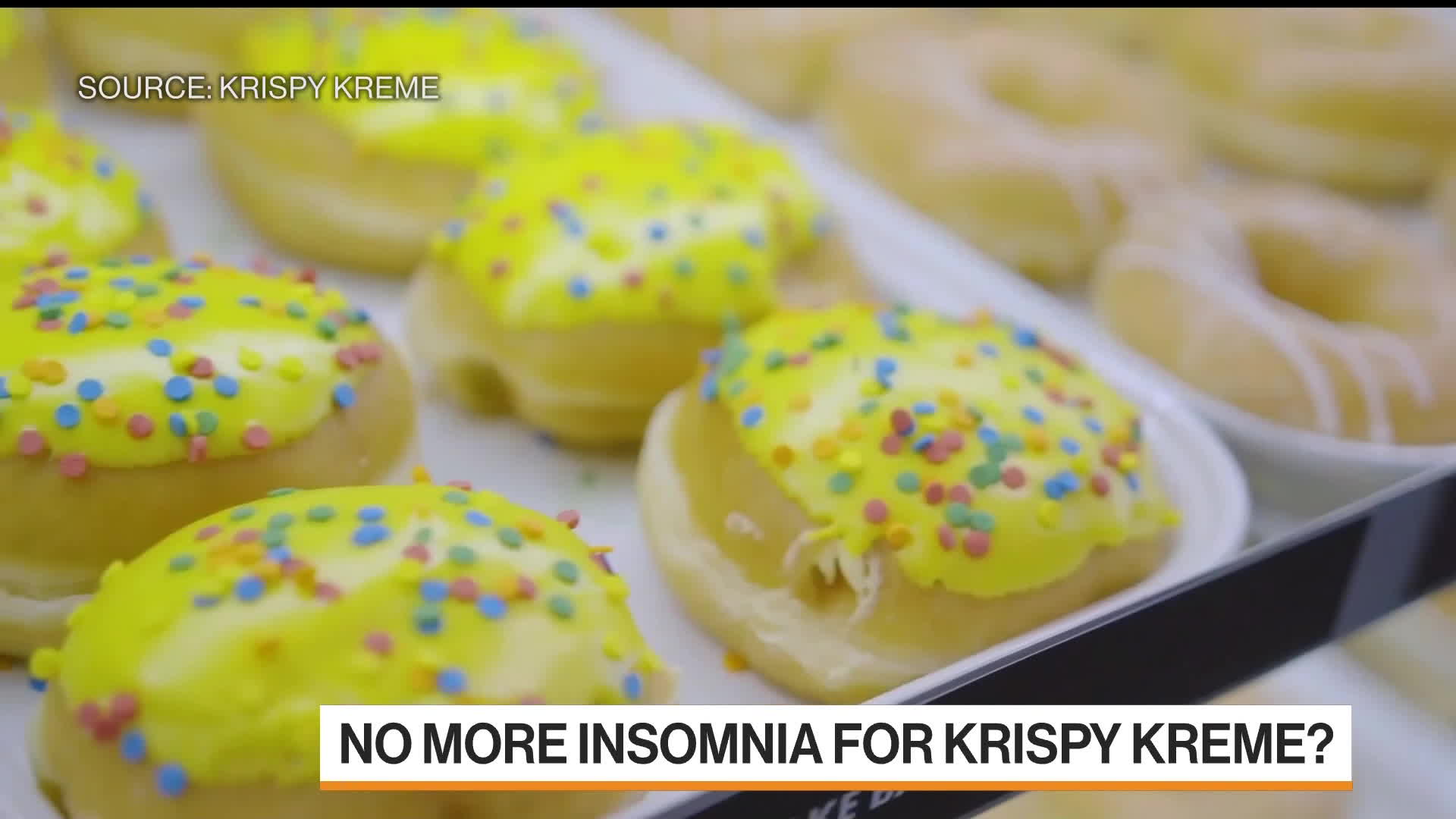 Watch Krispy Kreme May Part Ways With Insomnia Cookies Bloomberg