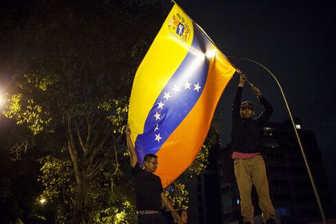 Venezuelans celebrate election results