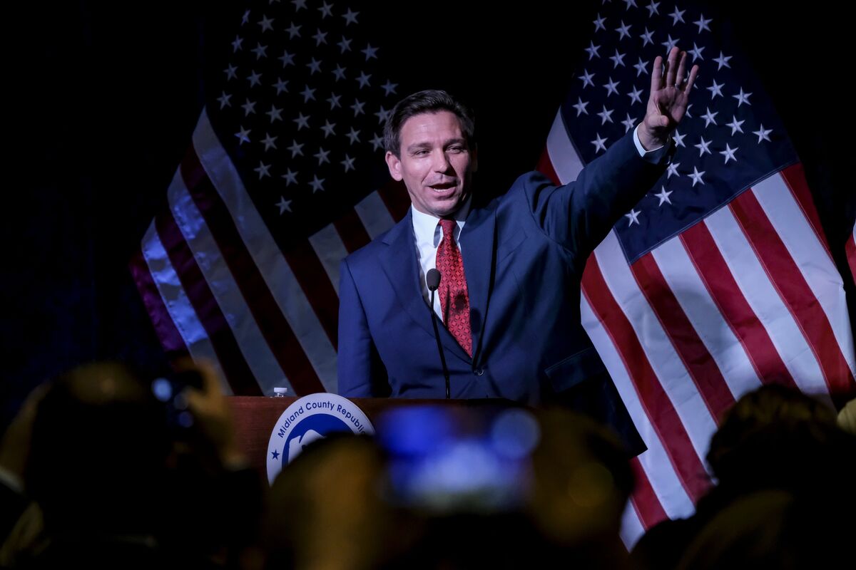 DeSantis Seen in Dueling 2024 Republican Ads as Hero of Right, Medicare ...