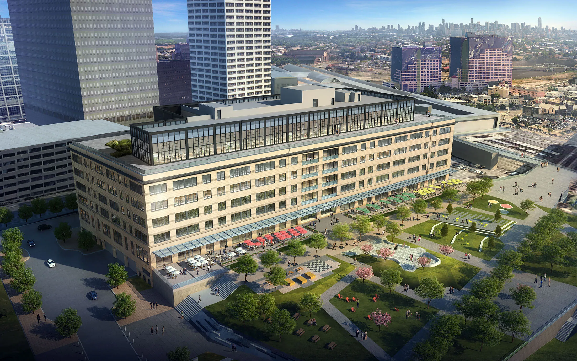 The 456,000-square-foot project
