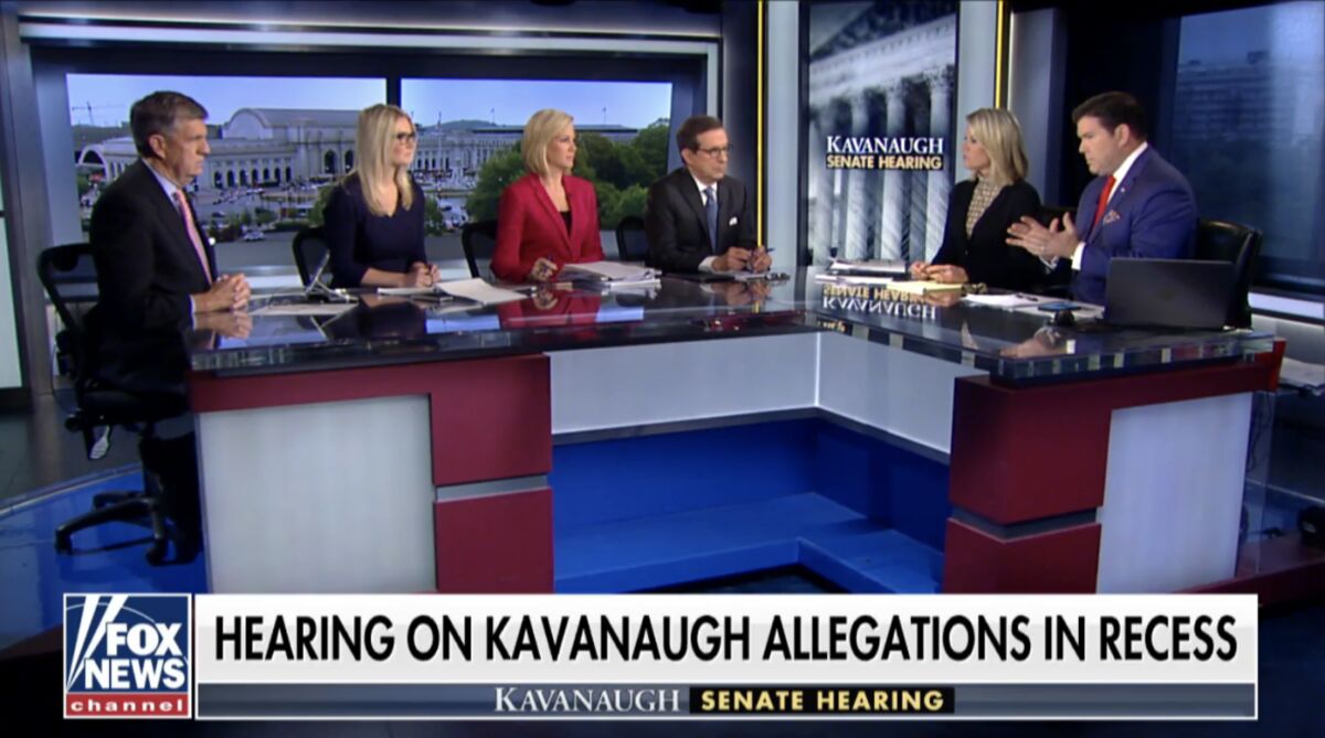 Brett Kavanaugh Hearing: Fox News Reaction To Christine Ford - Bloomberg