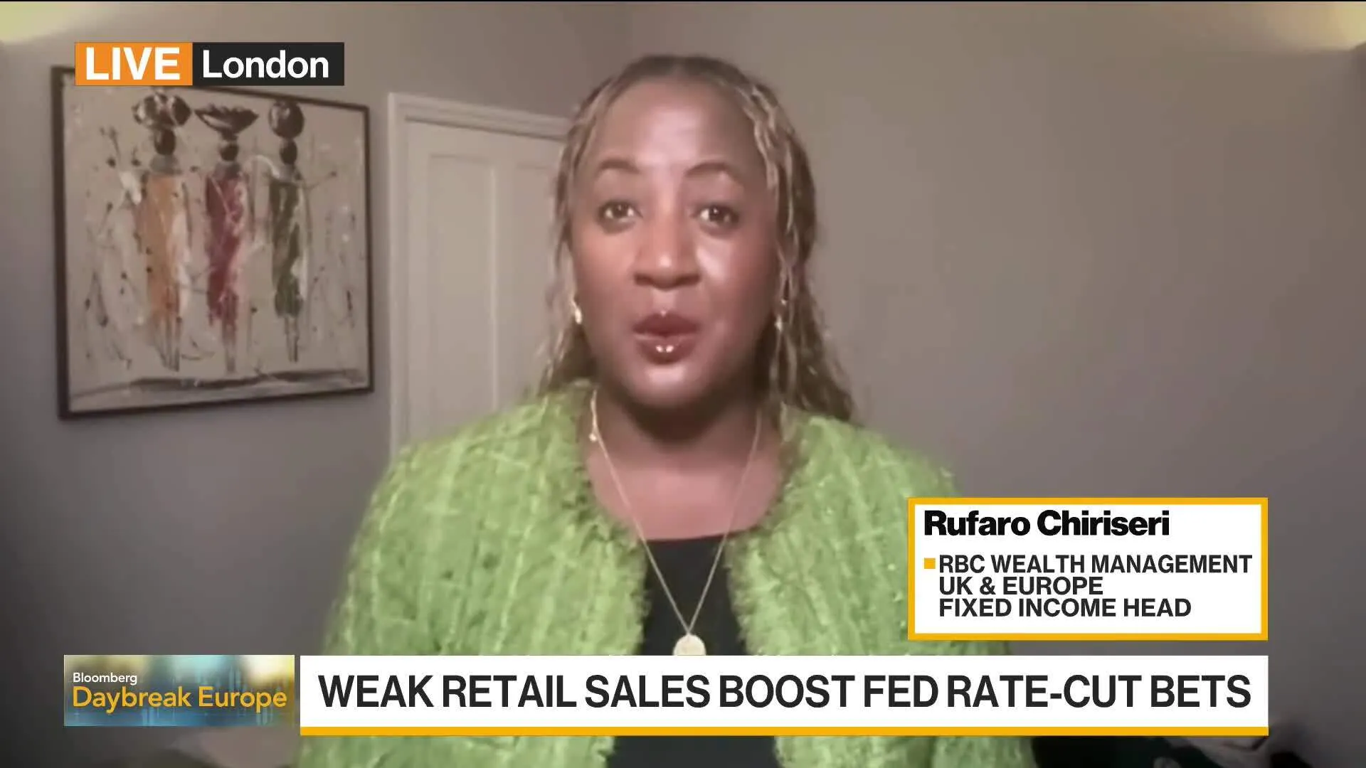 bloomberg.com - Watch Markets Will Remain Range-Bound: Chiriseri