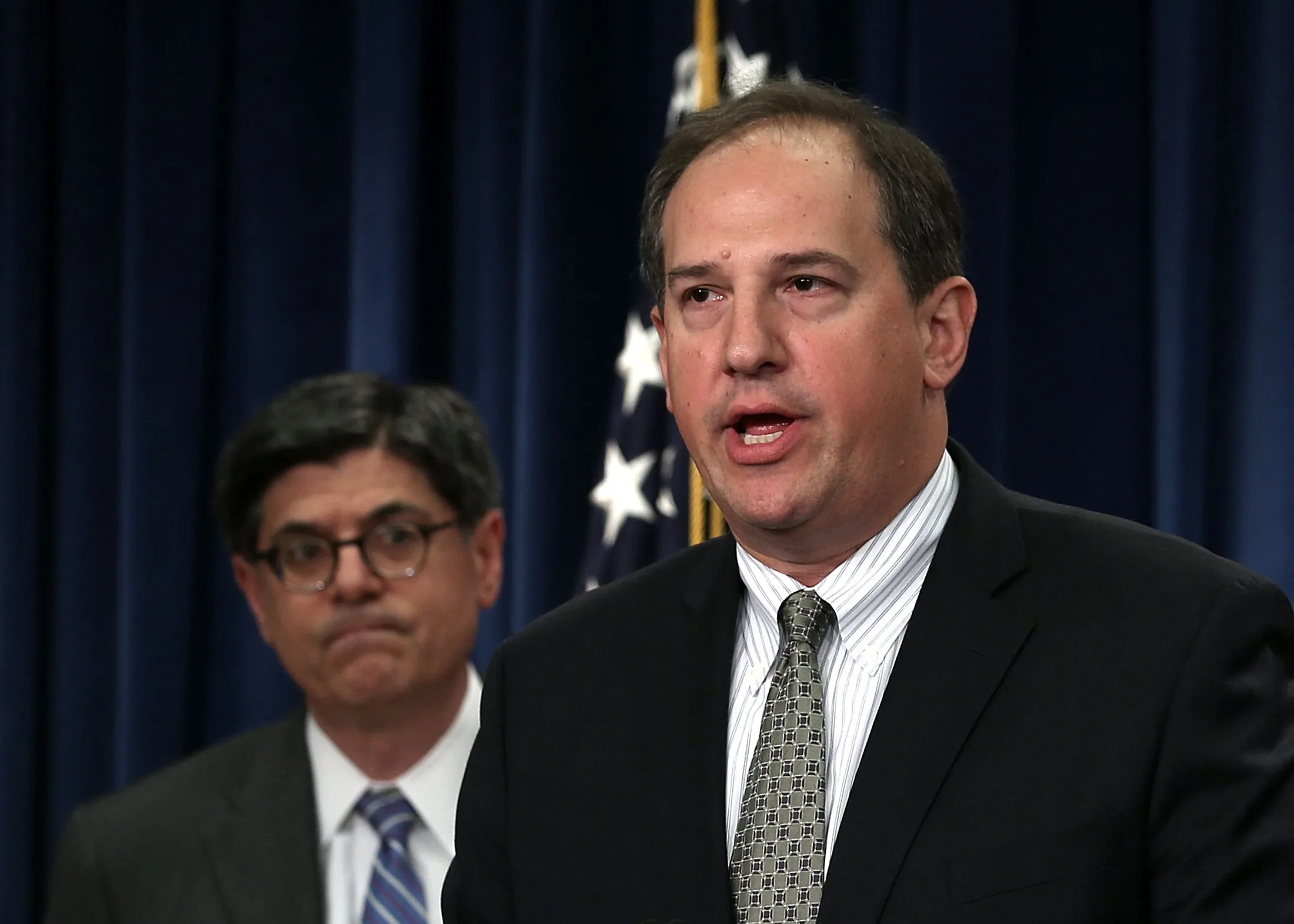 Seth Harris, right, in 2013.&nbsp;Harris’s work will touch on worker organizing, collective bargaining and labor standards enforcement, among other issues.