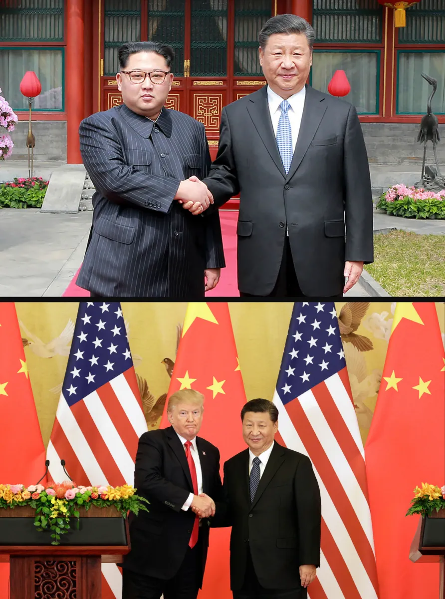 北京舞台に米朝対決－国賓以上のトランプ氏か、電撃訪問の金正恩氏か