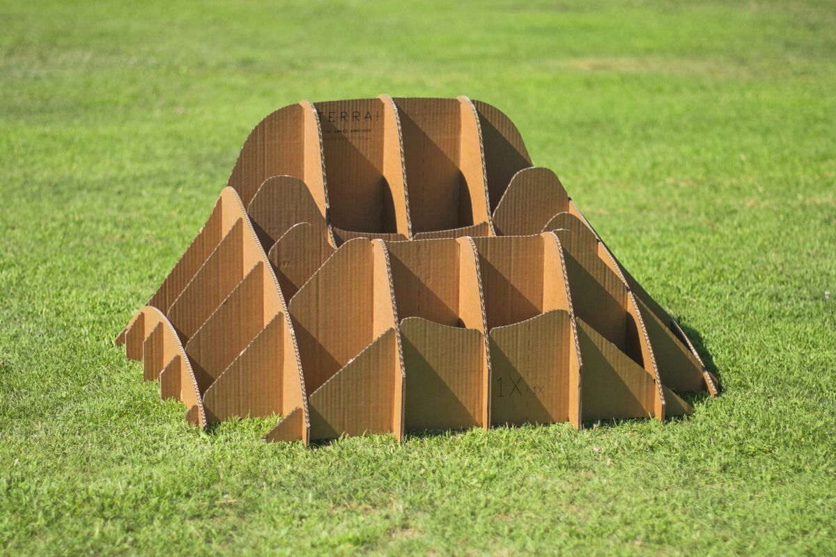 chair made of grass