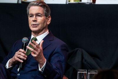 US Treasury Secretary Scott Bessent Speaks At Economic Club Of New York