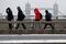 London Covered In Snow As Siberian Cold Roils Energy Markets