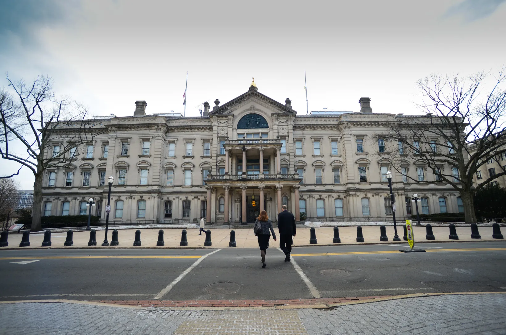 The New Jersey State House stands in Trenton.