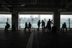Commuters in Hong Kong As City Reports Unemployment Figures