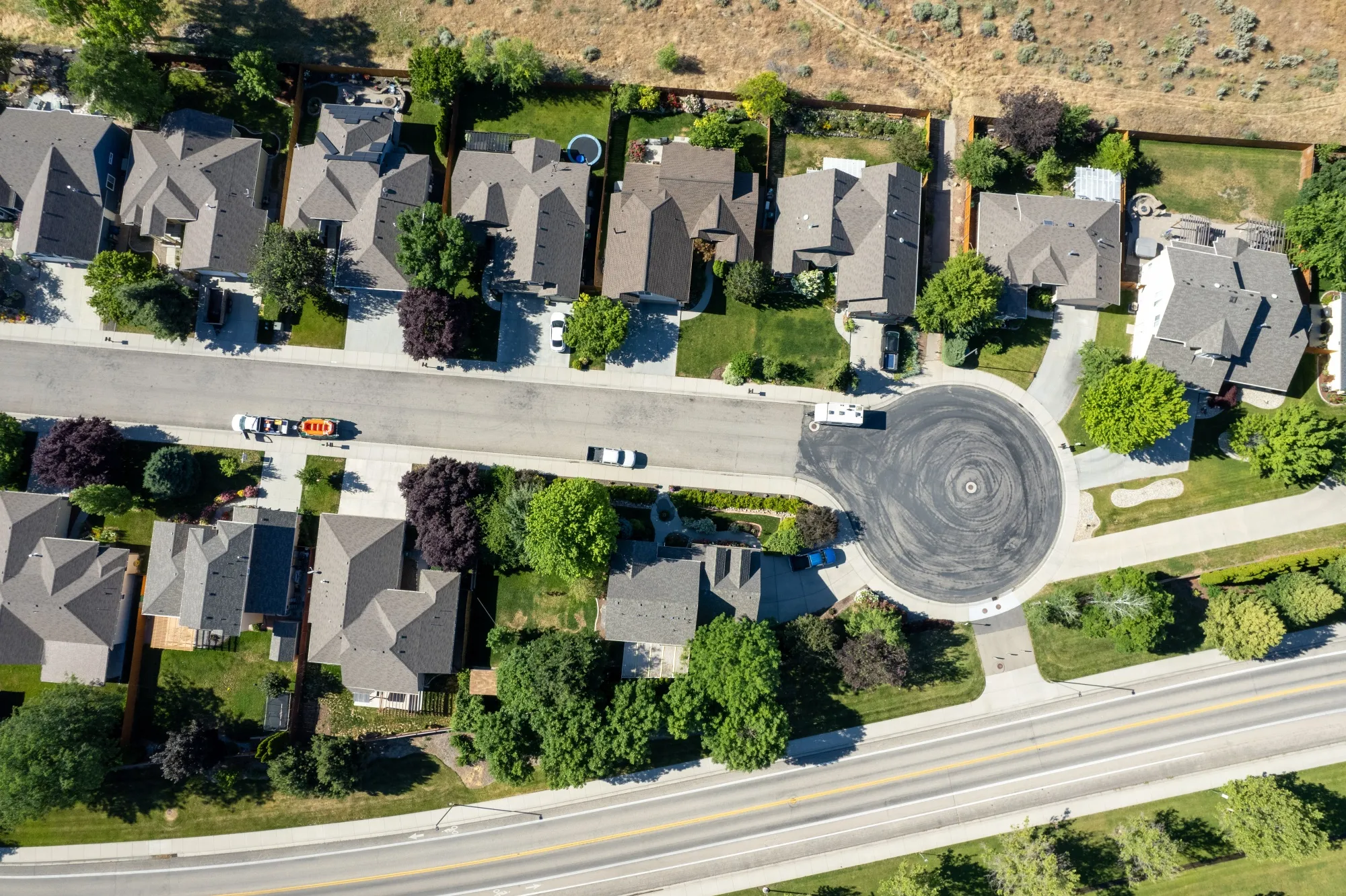 Houses in Boise, Idaho.