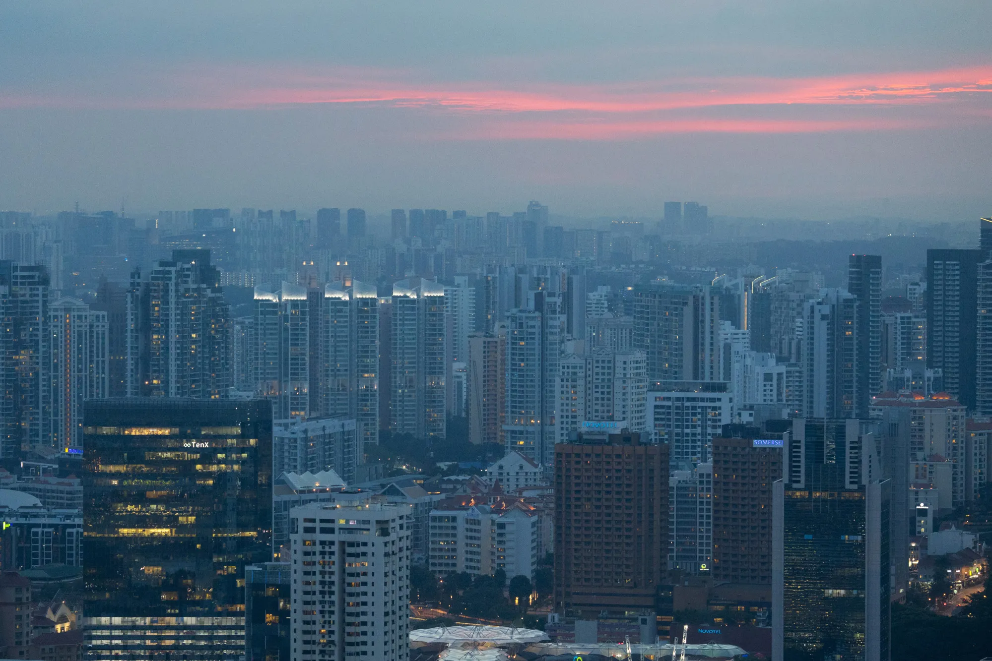 City Views and General Economy of Singapore as Historic Summit set to Boost Tourism and Consumption
