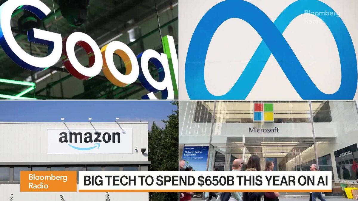 Big Tech to Spend $650 Billion This Year as AI Race Intensifies
