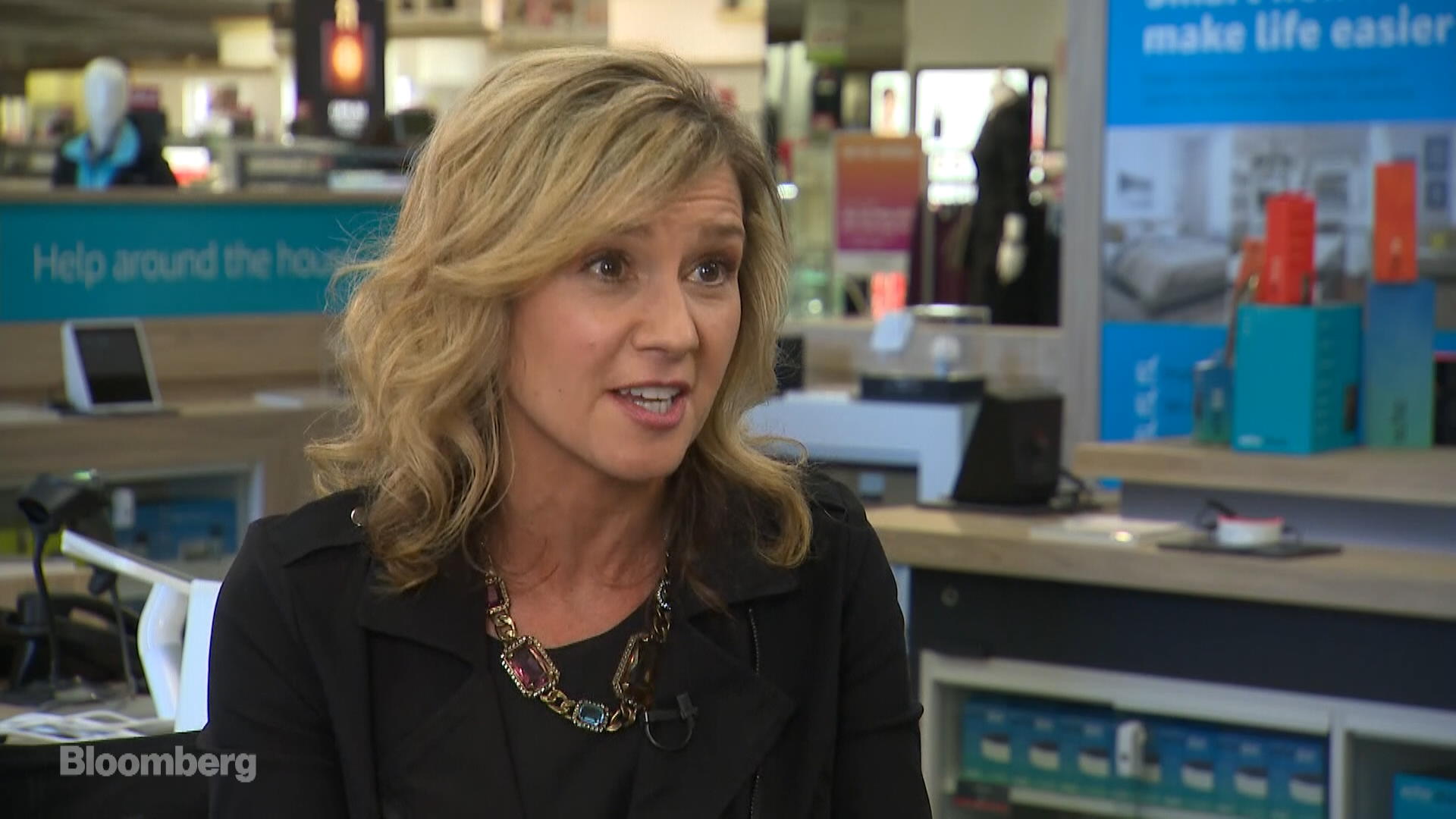 Stores live in fear of . The Kohl's CEO, Michelle Gass