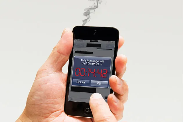 Mission Possible: Self-Destructing Messages and Photos