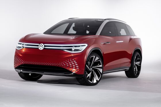VW Unveils Apple-Skinned SUV Challenger to Tesla's Model X