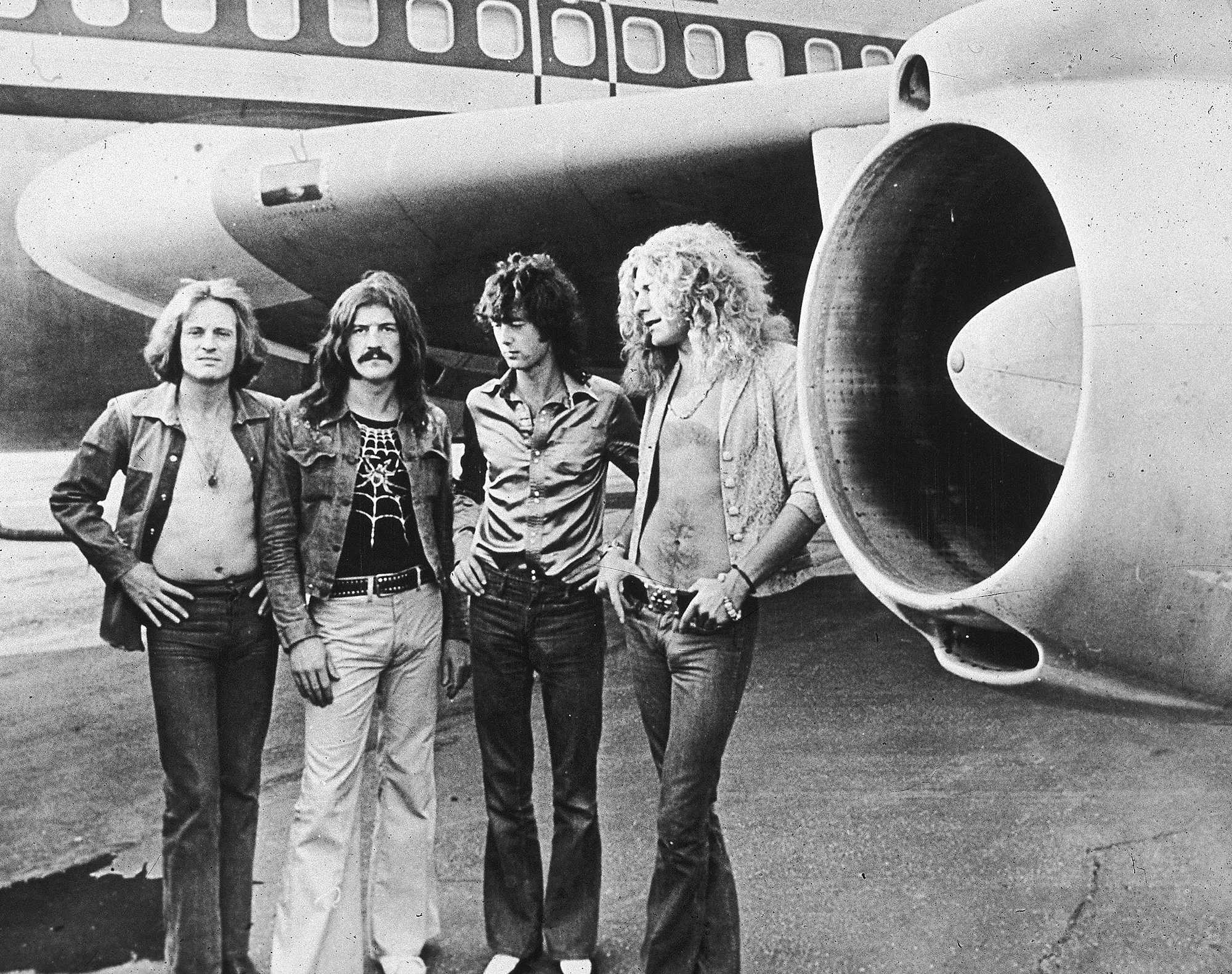 Led Zeppelin in 1973.
