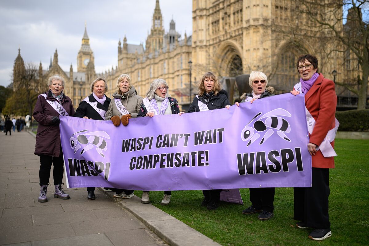 UK Rules Out Compensation Over Pension Age for Waspi Women