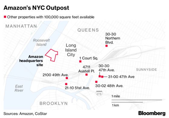 Amazon Is a Long Way From Settling Down in Chosen NYC Home