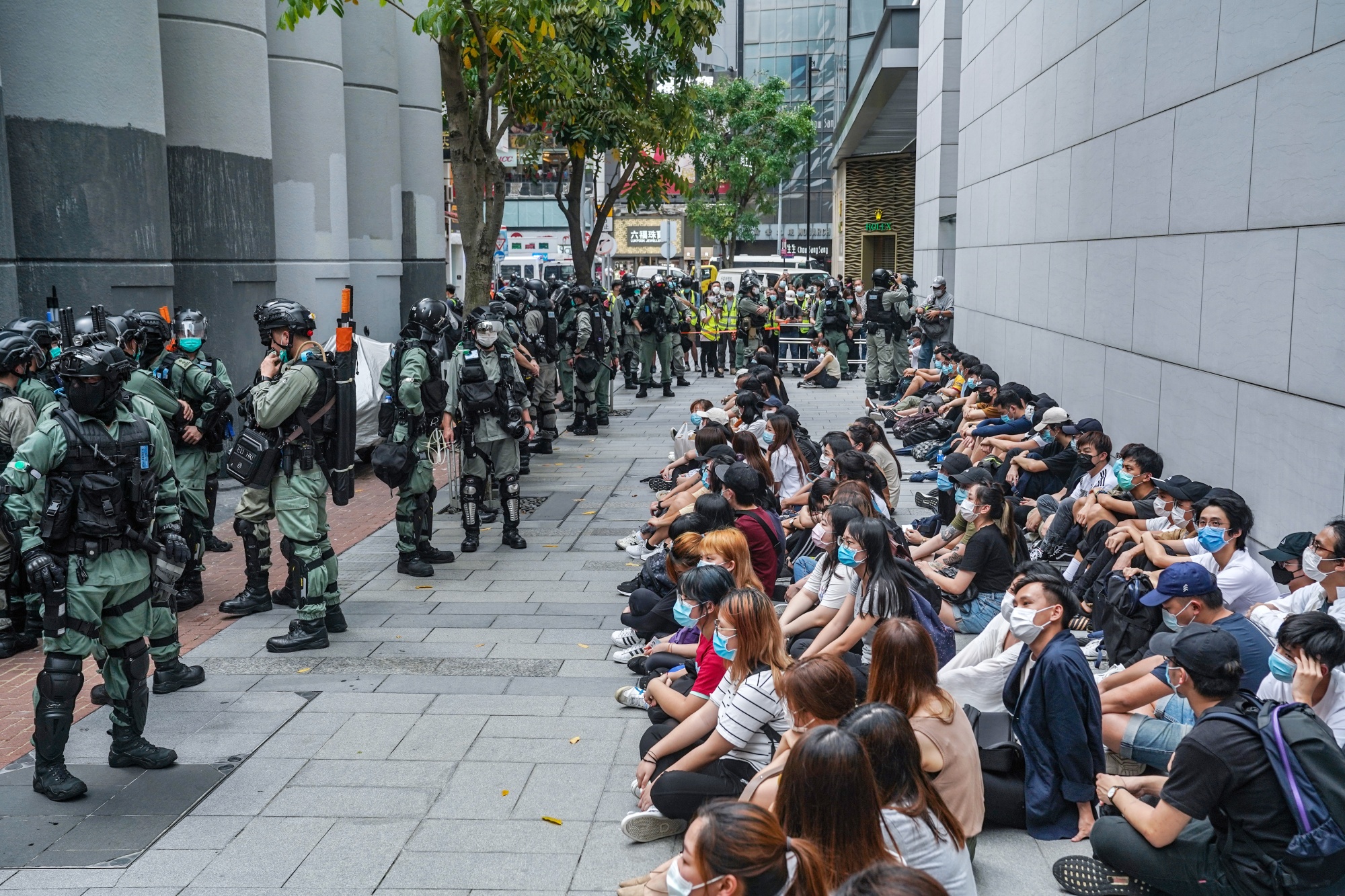 Hong Kong Protests Against The National Security Law and National Anthem Bill