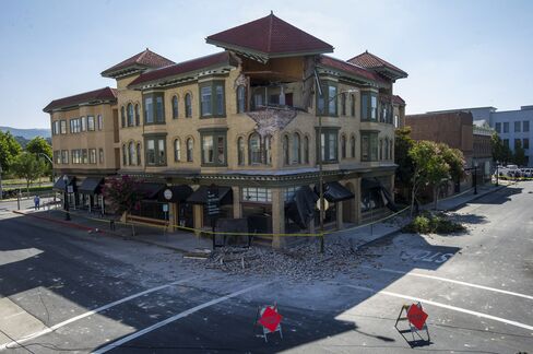 Earthquake in Napa