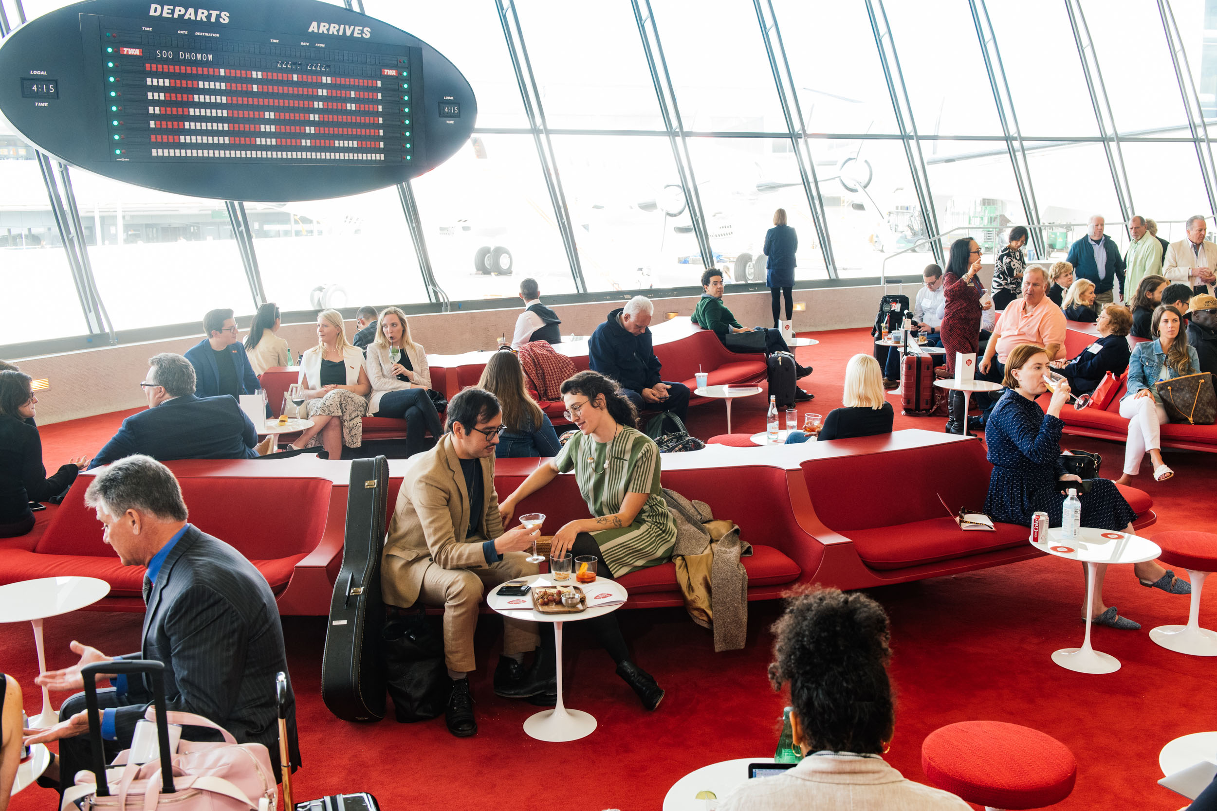 TWA Hotel Review JFK Airport: A Stylish Work in Progress - Bloomberg