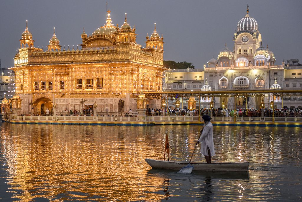 Outside the Golden Temple, May 1, 2022.